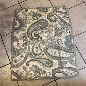 Home Classics “Sarah” Paisley Reversible Sham NWT